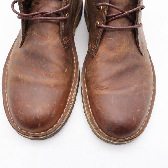 Clarks Originals Desert Boot Men's Size 9.5 M Brown Leather Crepe Sole - Picture 11 of 11